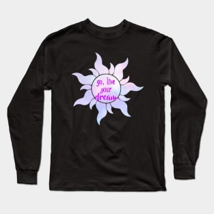 Go Live Your Dream Tangled Long Sleeve T-Shirt